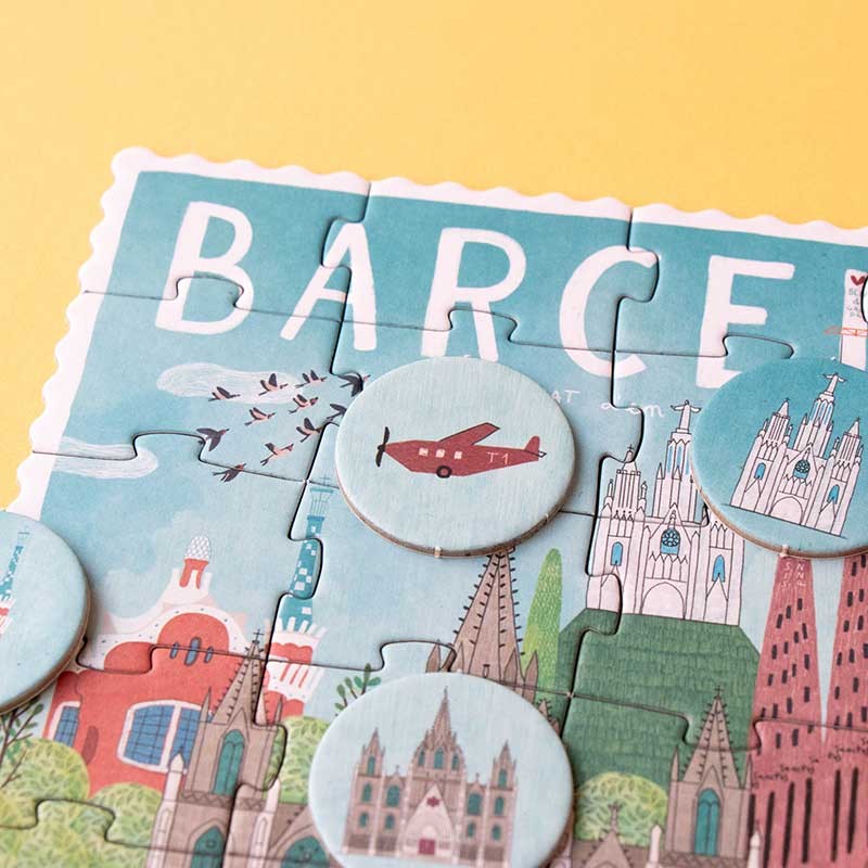 <p>Puzzle de la ciudad de Barcelona</p>